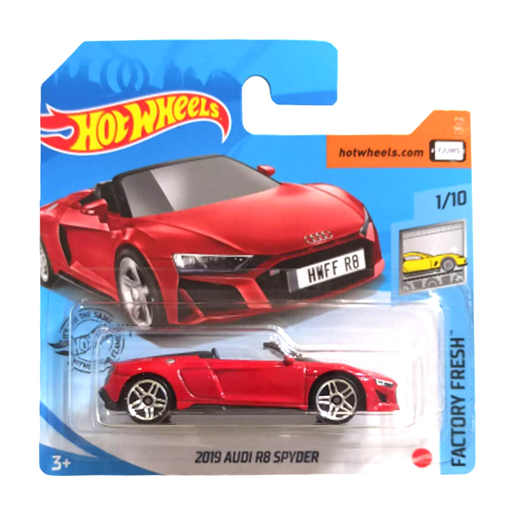 Hot Wheels 2020: 2019 Audi R8 Spyder - HW Exotics 1/10 Short Card 175/250