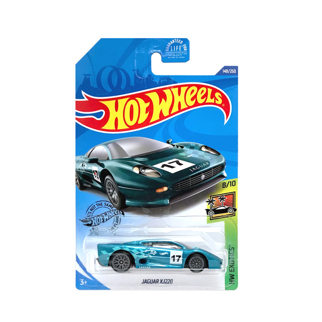 Hot Wheels 2020: Jaguar XJ220 - HW Exotics 8/10 Long Card 148/250