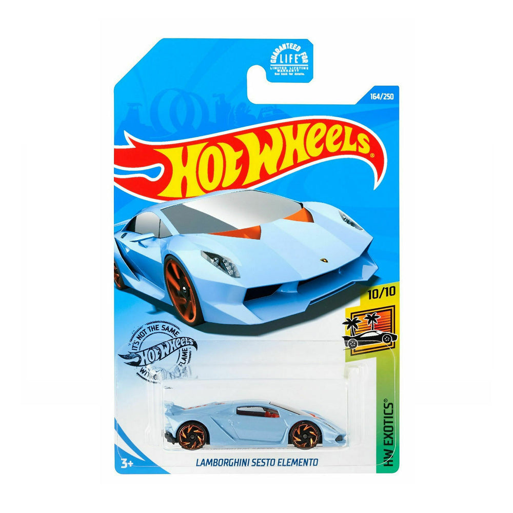 Hot Wheels 2020: Lamborghini Sesto Elemento - HW Exotics 10/10 Long Card 164/250