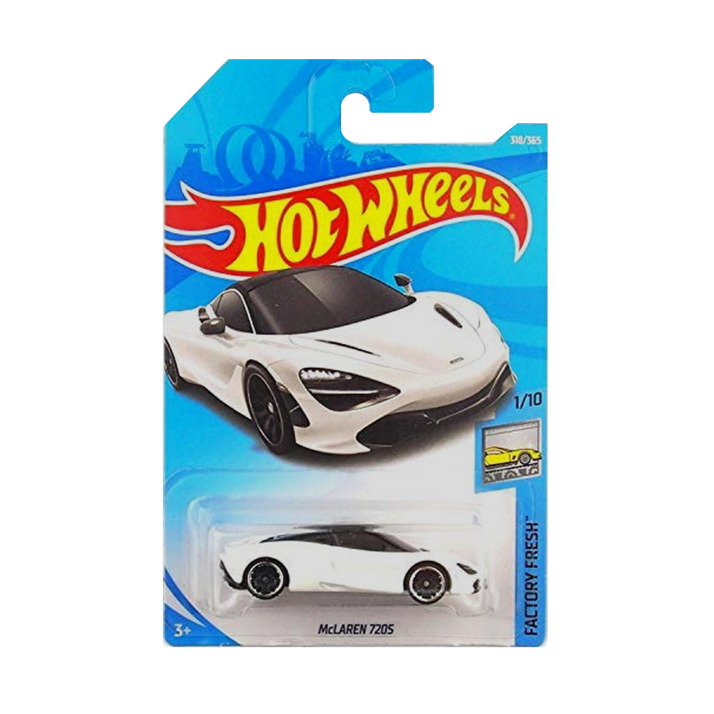 Hot Wheels 2020: McLaren 720s - Factory Fresh 1/10 Long Card 318/365