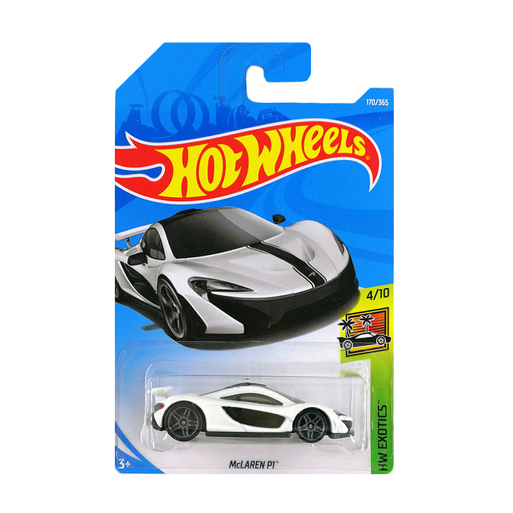 Hot Wheels 2018: McLaren P1 - HW Exotics 4/10 Long Card 170/365