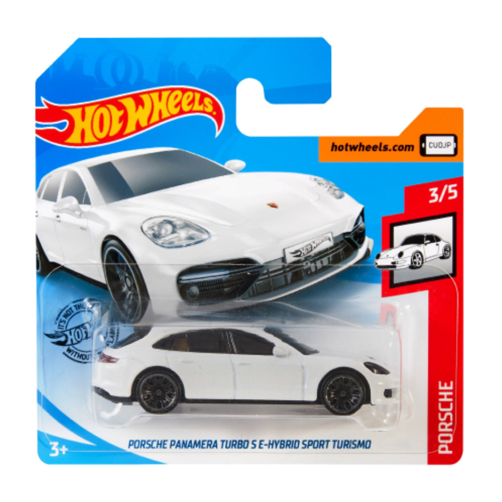 Hot Wheels 2019: Porsche Panamera Turbo S E-Hybrid Sport Turismo - Porsche 3/5 Short Card 44/250