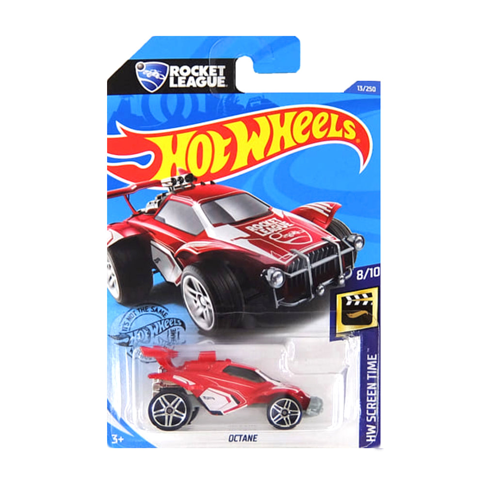 Hot Wheels 2020: Rocket League Octane - HW Screen Time 8/10 Long Card 13/250