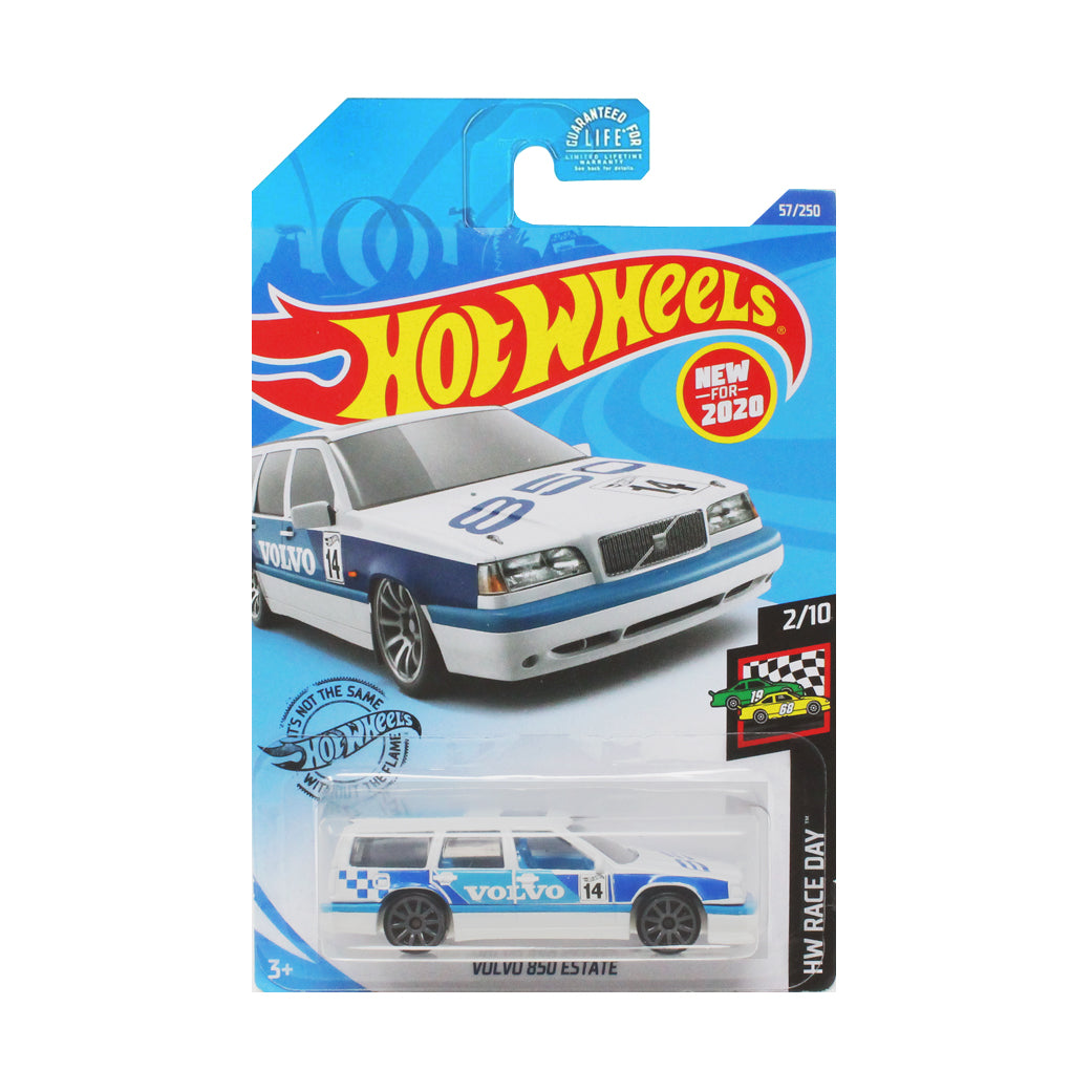 Hot Wheels 2020: Volvo 850 Estate - HW Race Day 2/10 Long Card 57/250
