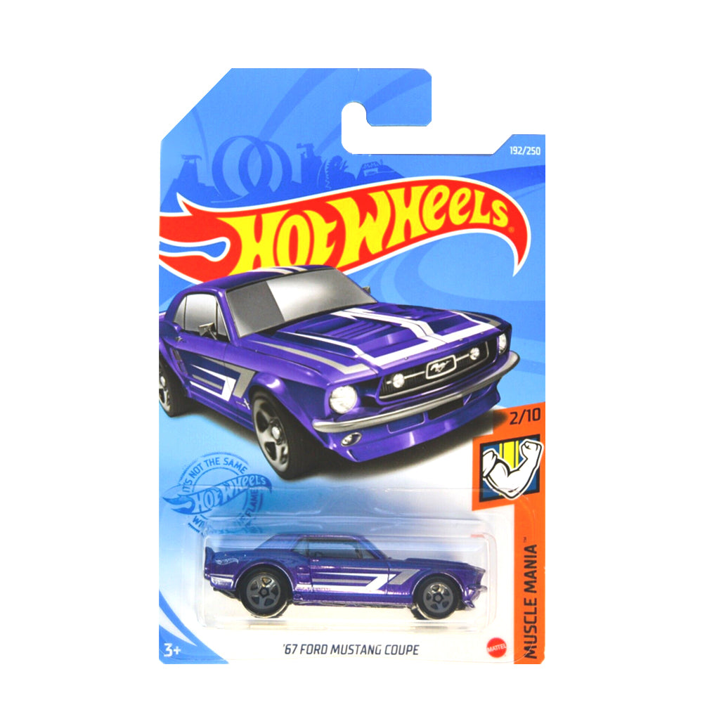 Hot Wheels 2020: '67 Ford Mustang Coupe - Muscle Mania 2/10 Long Card 192/250
