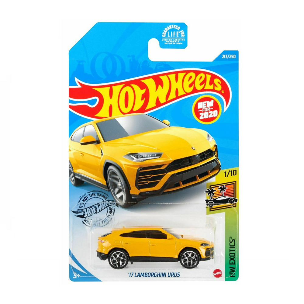 Hot Wheels 2020: '17 Lamborghini Urus - HW Exotics 1/10 Long Card 213/250