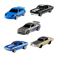 Load image into Gallery viewer, Hot Wheels 5-pack: Fast and Furious (2020) - &#39;69 Camaro, Nissan Skyline GT-R34, Porsche 911 GT3 RS, &#39;70 Monte Carlo, &#39;67 Custom Mustang
