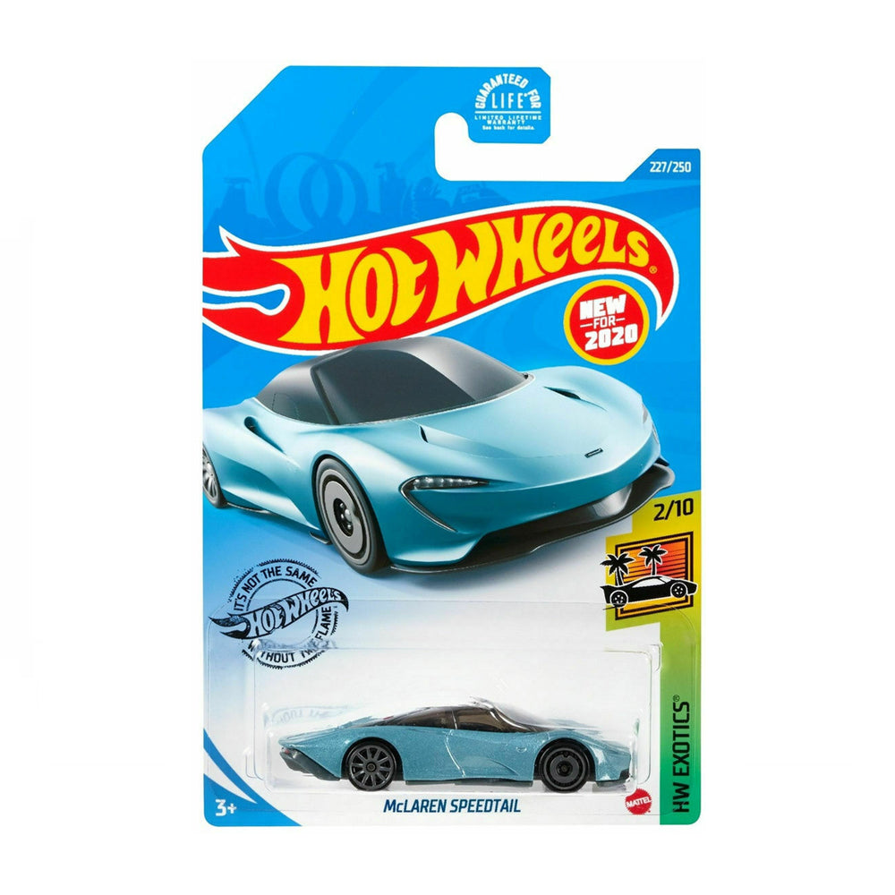 Hot Wheels 2020: McLaren Speedtail - HW Exotics 2/10 Long Card 227/250