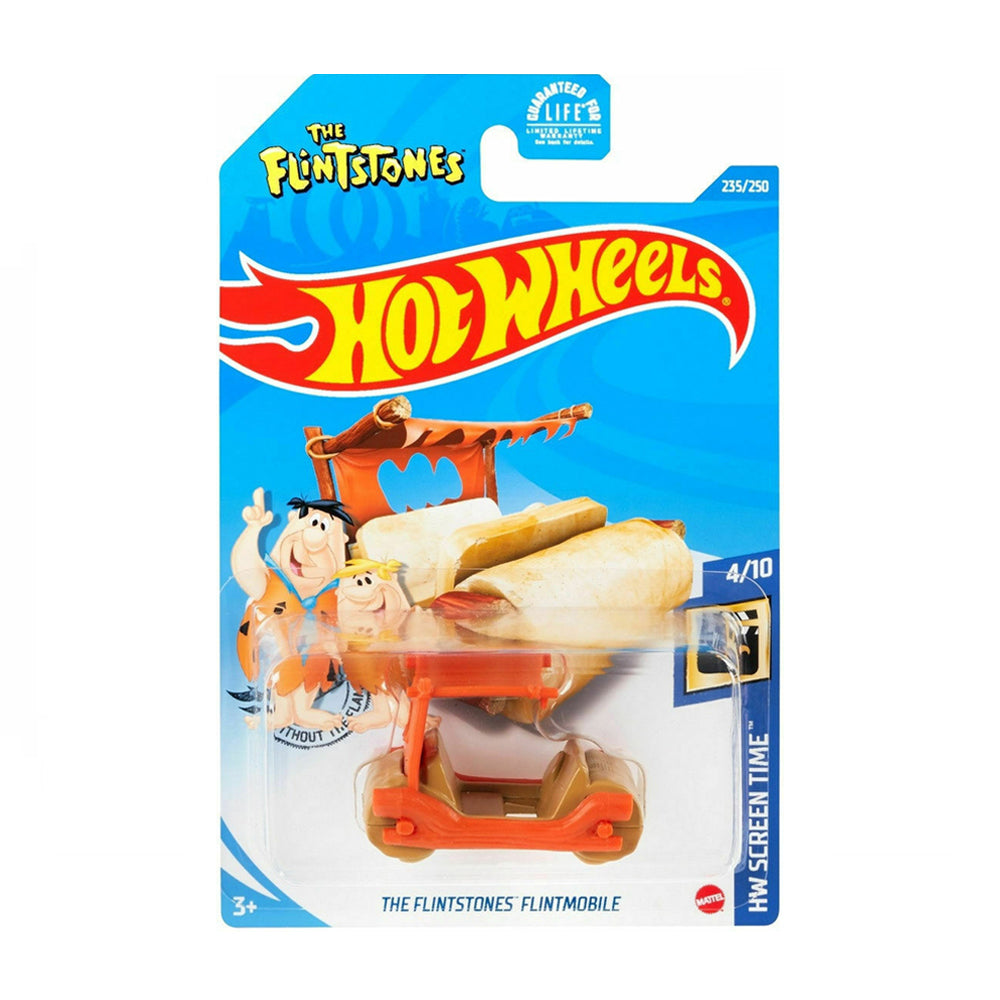 Hot Wheels 2020: The Flintstones Flintmobile - HW Screen Time 4/10 Long Card 235/250