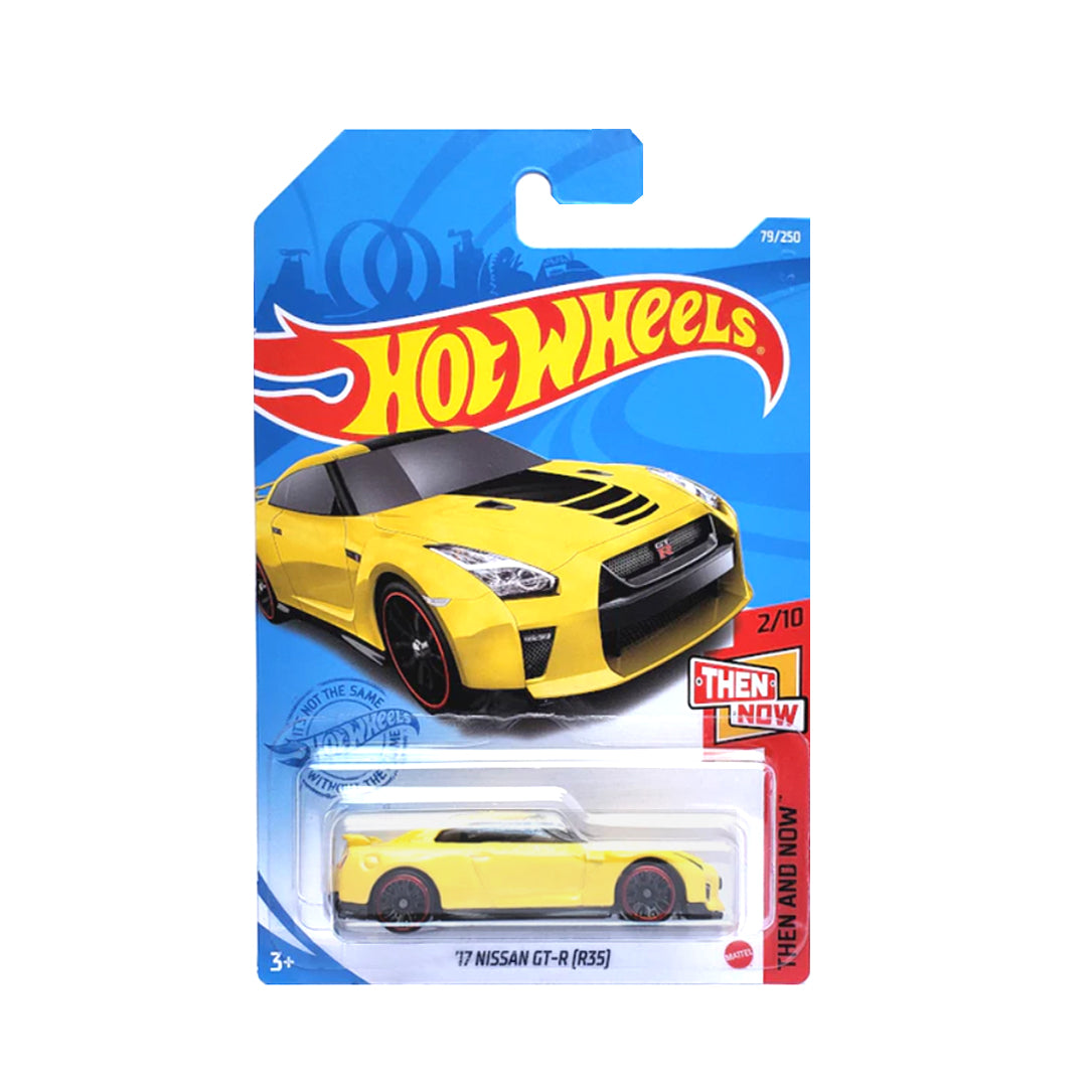 Hot Wheels 2021: '17 Nissan GTR R35 -Then and Now 2/10 Long Card 79/250