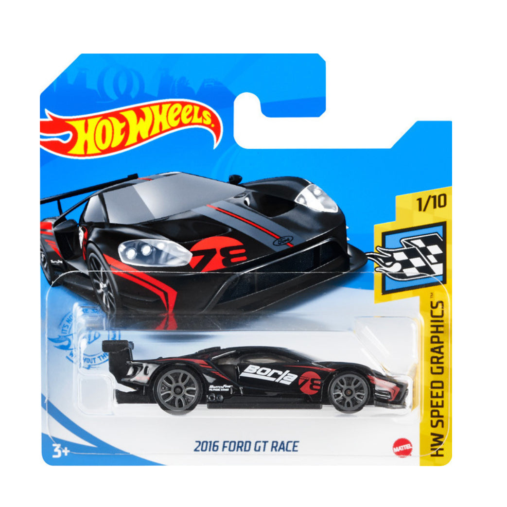 Hot Wheels 2021: 2016 Ford GT Race- Speed Graphics 1/10 Short Card 67/250