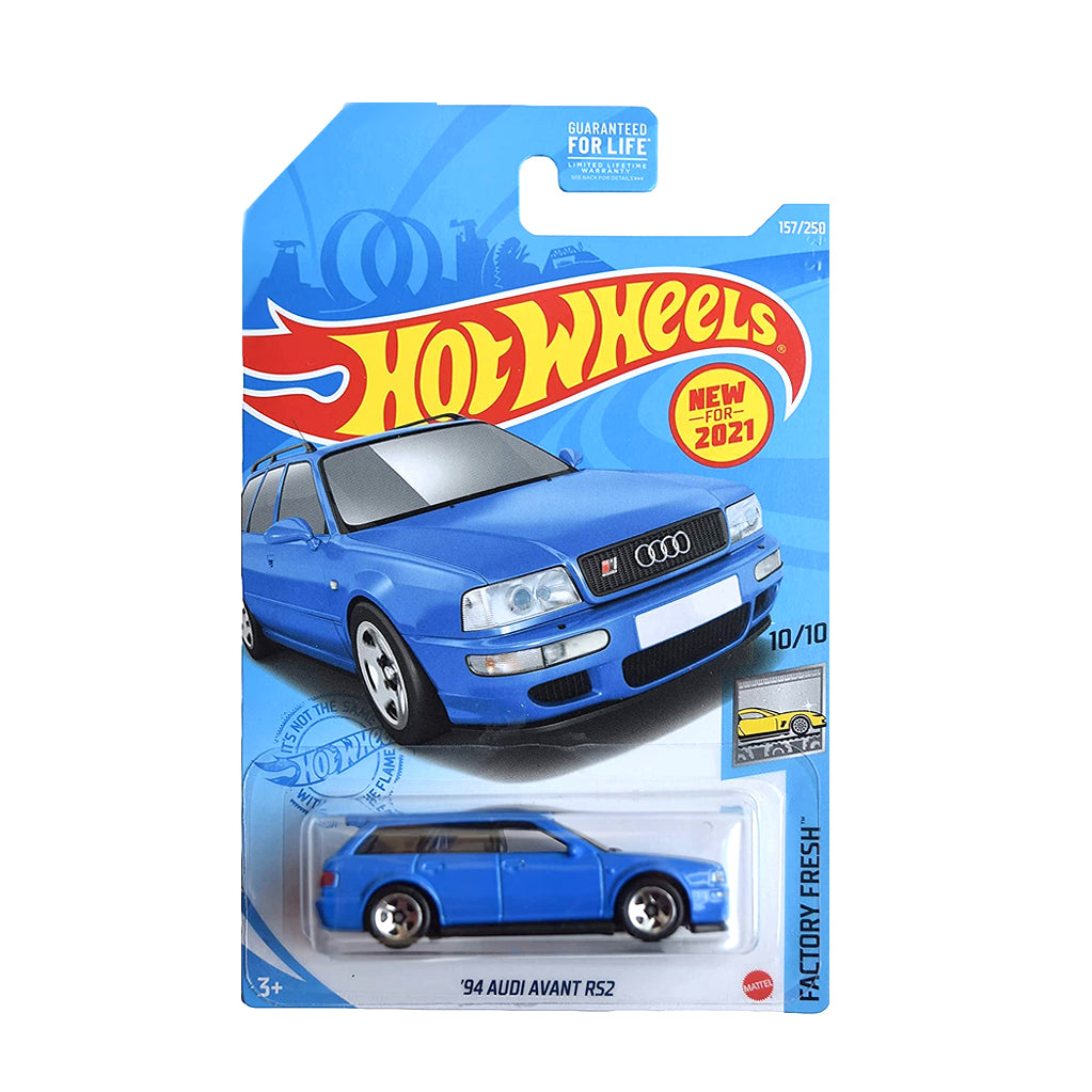 Hot Wheels 2021: '94 Audi Avant RS2 - Factory Fresh 10/10 Long Card 157/250