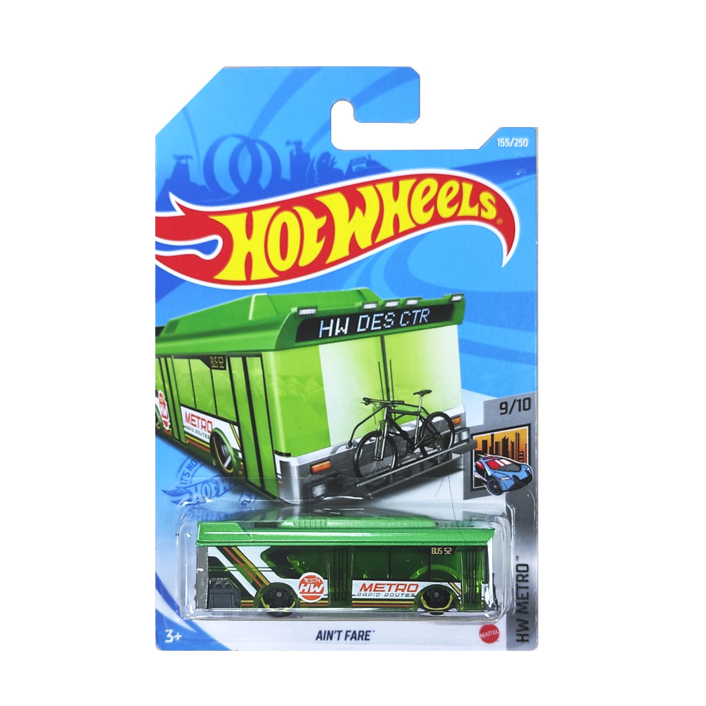 Hot Wheels 2021: Ain't Fare - HW Metro 9/10 Long Card 155/250