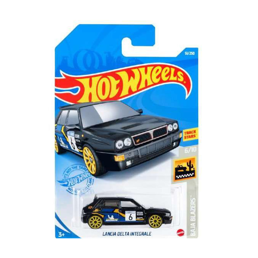 Hot Wheels 2021: Lancia Delta Integrale - Baja Blazers 6/10 Long Card 51/250