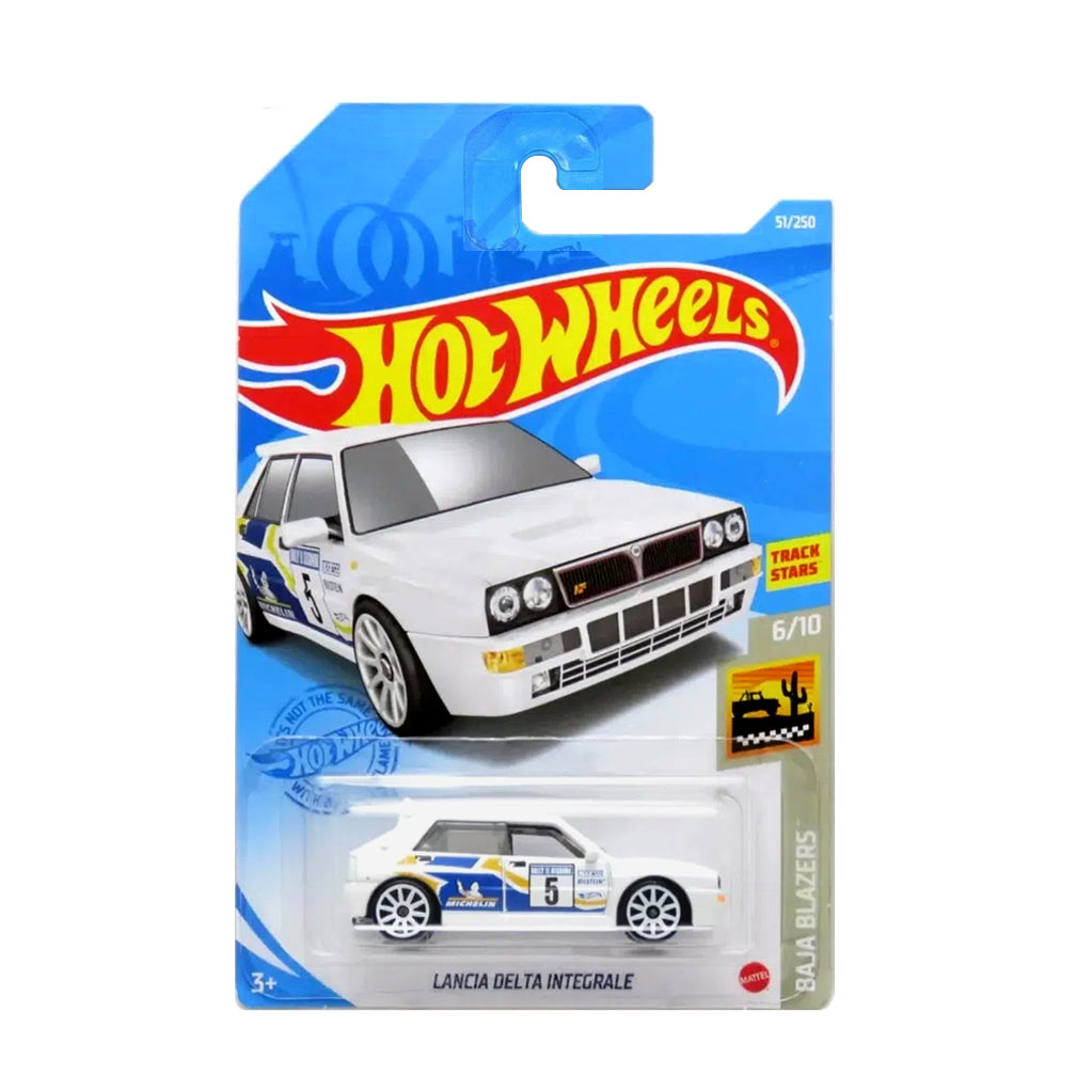 Hot Wheels 2021: Lancia Delta Integrale - Baja Blazers 6/10 Long Card 51/250