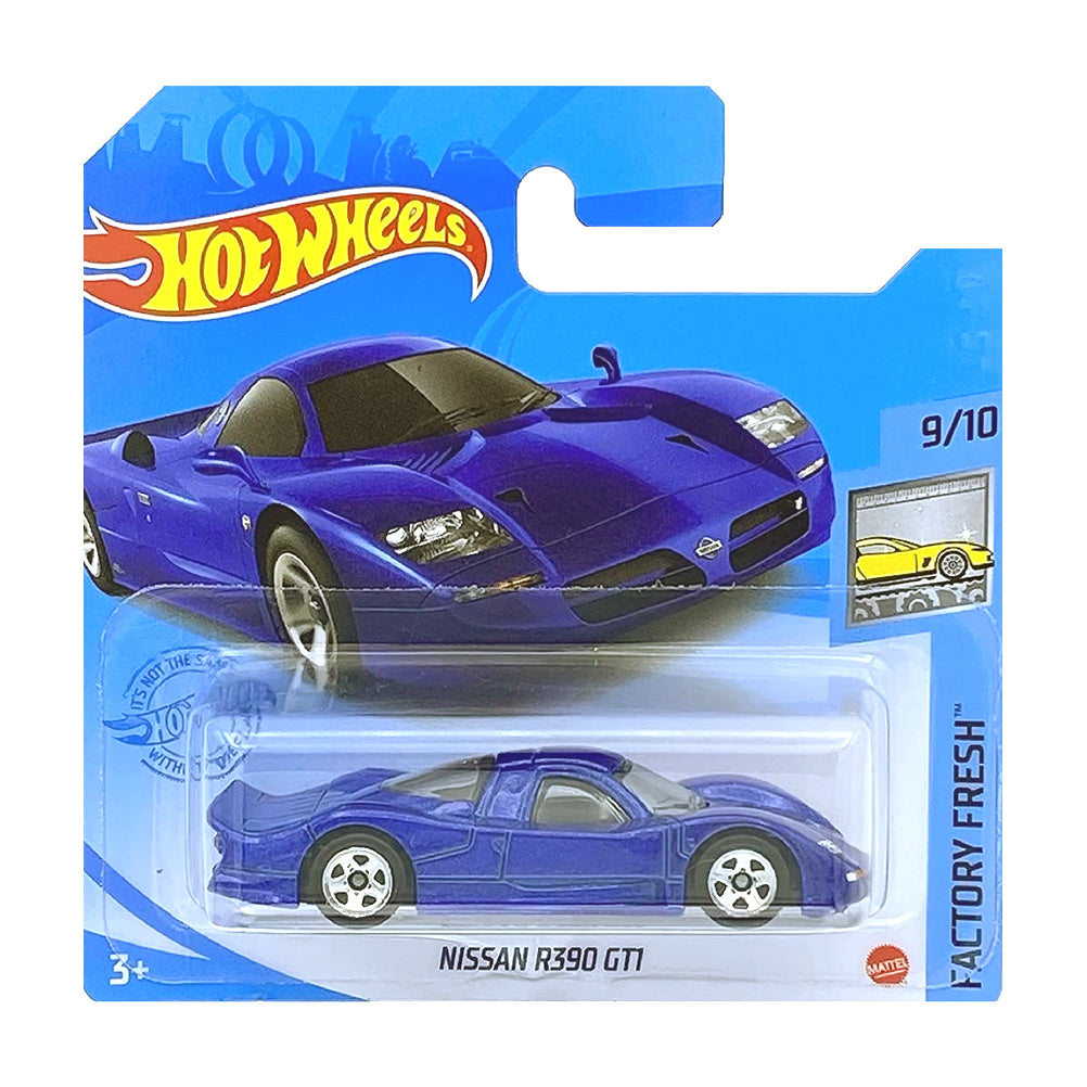 Hot Wheels 2021: Nissan R390 GTI - Factory Fresh 9/10 Short Card 138/250
