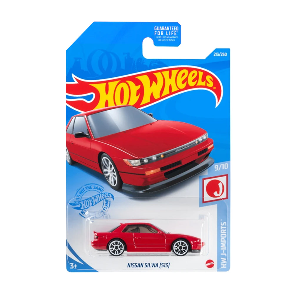 Hot Wheels 2021: Nissan Silvia (S13) - HW J-Imports 9/10 Long Card 213/250