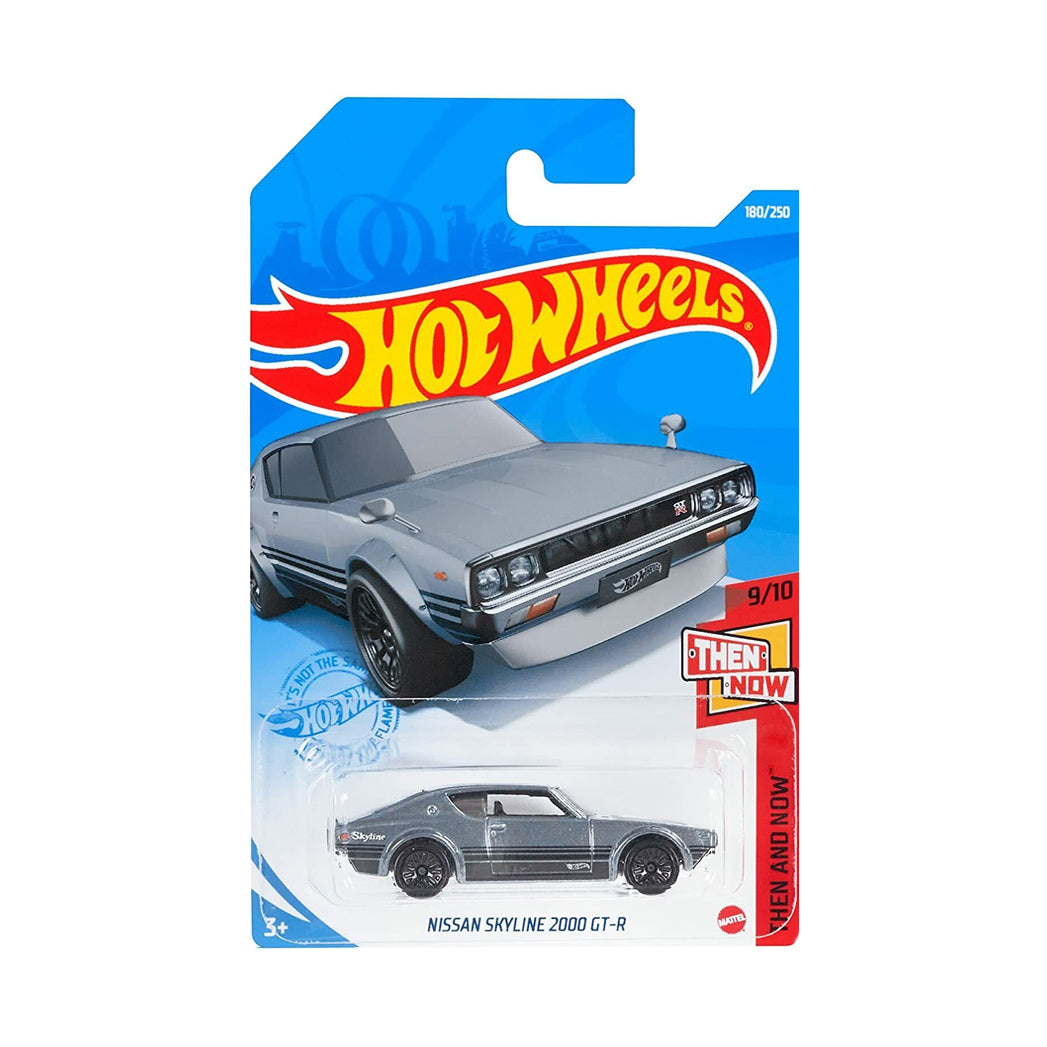 Hot Wheels 2021: Nissan Skyline 2000 GT-R - Then And Now 9/10 Long Card 180/250