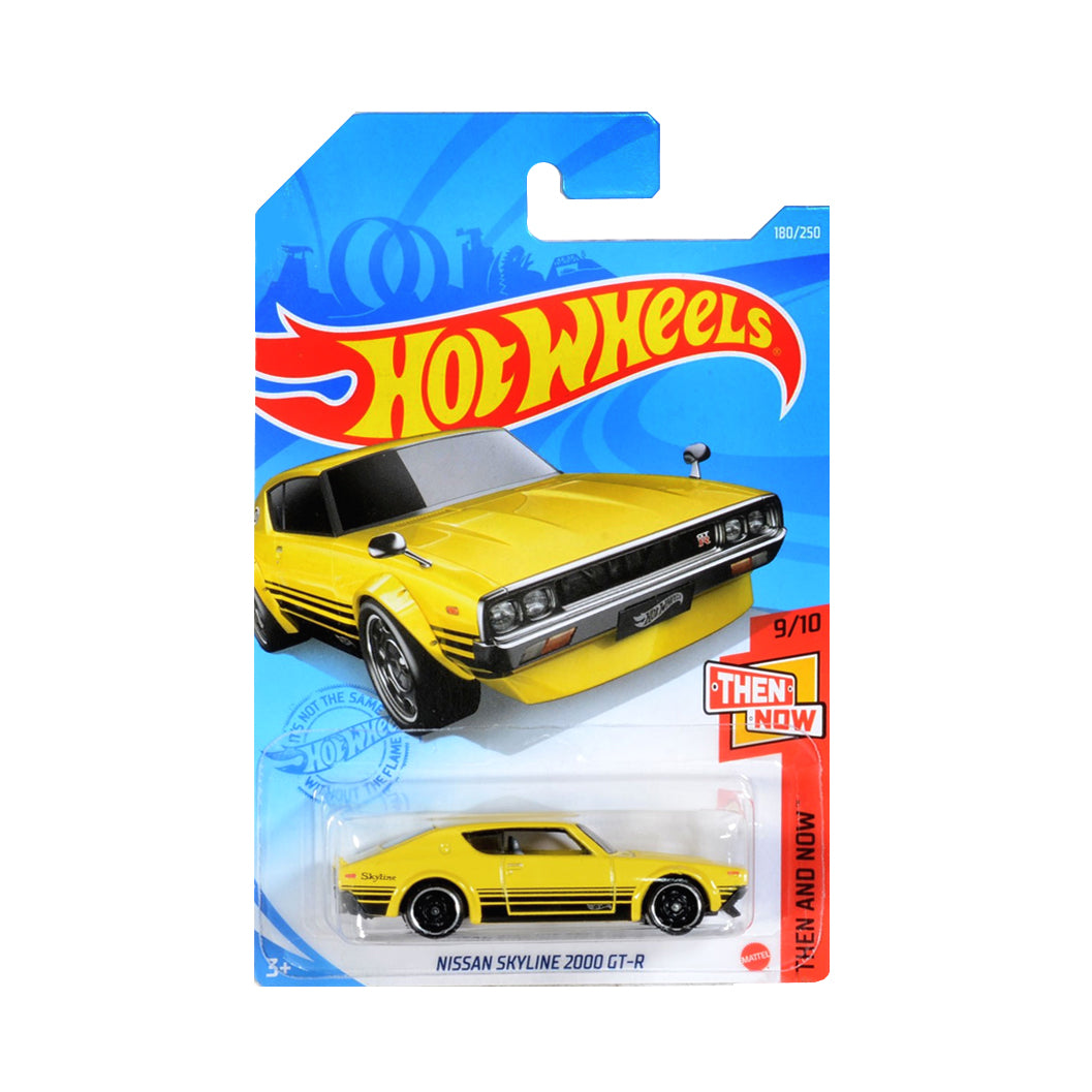 Hot Wheels 2021: Nissan Skyline 2000 GT-R - Then And Now 9/10 Long Card 180/250