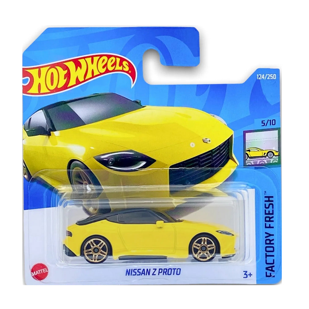Hot Wheels 2022: Nissan Z Proto - Factory Fresh 5/10 Short Card 124/250