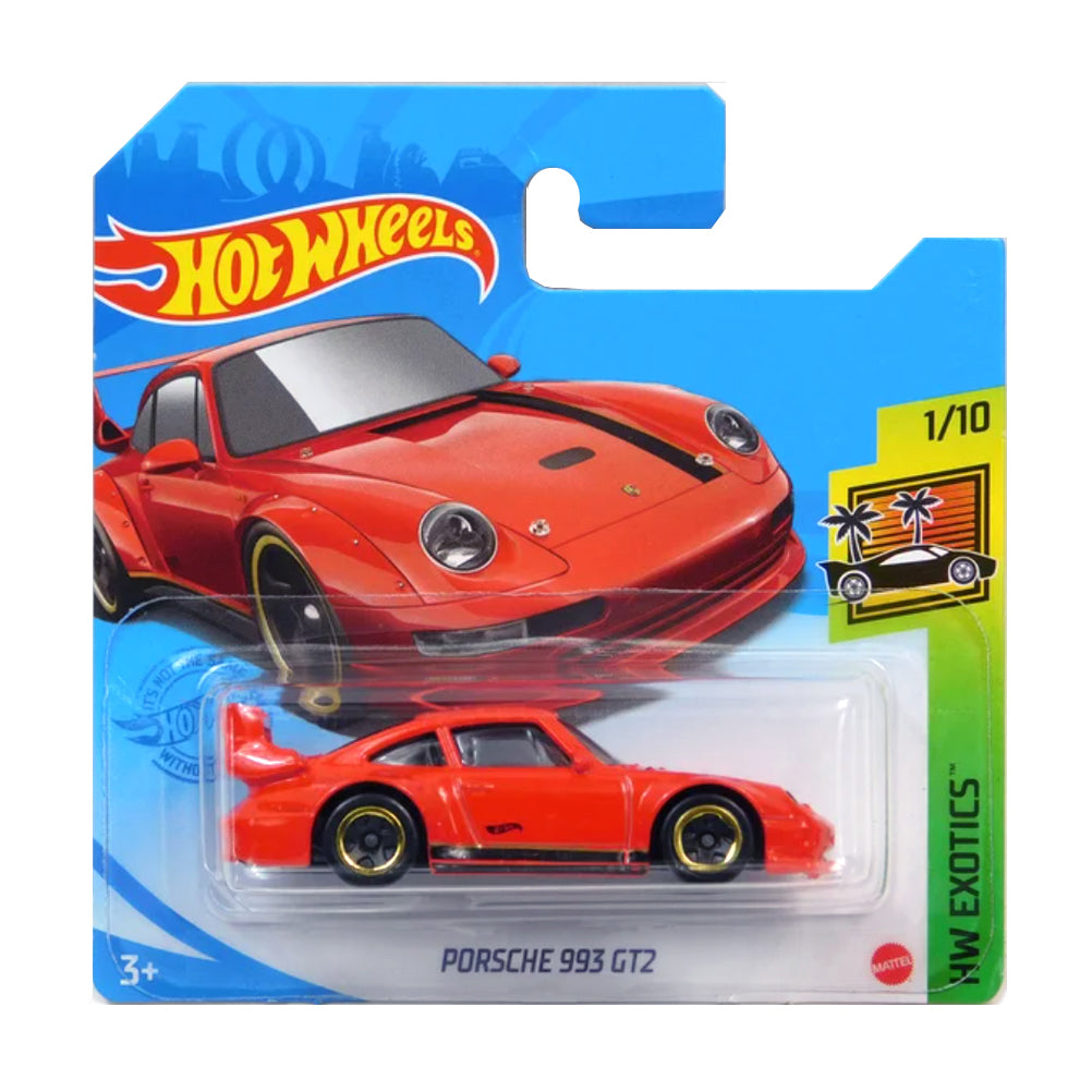 Hot Wheels 2021: Porsche 993 GT2 - HW Exotics 1/10 Short Card 174/250