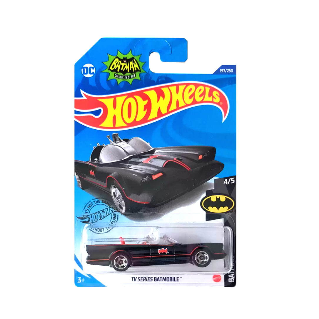 Hot Wheels 2021: Classic TV Series Batmobile 4/5 Batman Long Card 197/250