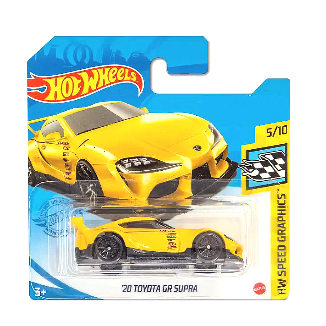 Hot Wheels 2021: '20 Toyota GR Supra - HW Speed Graphics 5/10 Short Card 178/250