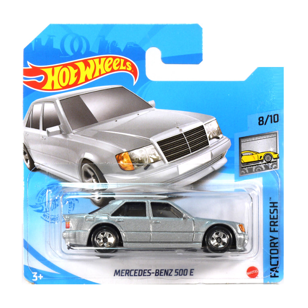 Hot Wheels 2021: Mercedes-Benz 500 E - Factory Fresh 8/10 Short Card 145/250