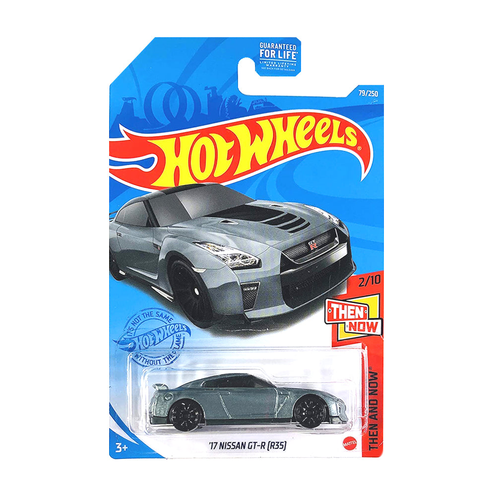 Hot Wheels 2021: '17 Nissan GTR R35 -Then and Now 2/10 Long Card 79/250