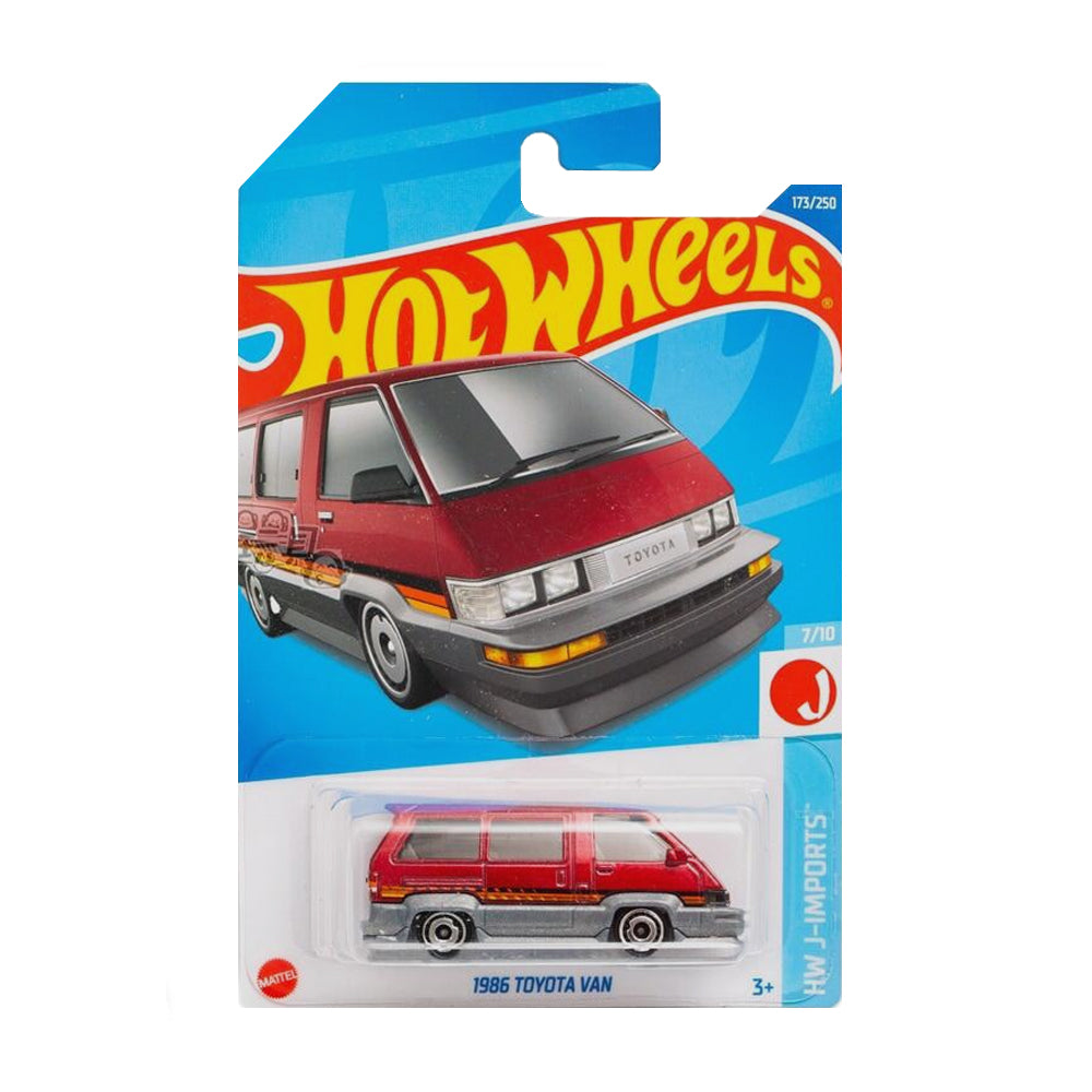 Hot Wheels 2021: 1986 Toyota Van - HW J Imports 7/10 Long Card 173/250