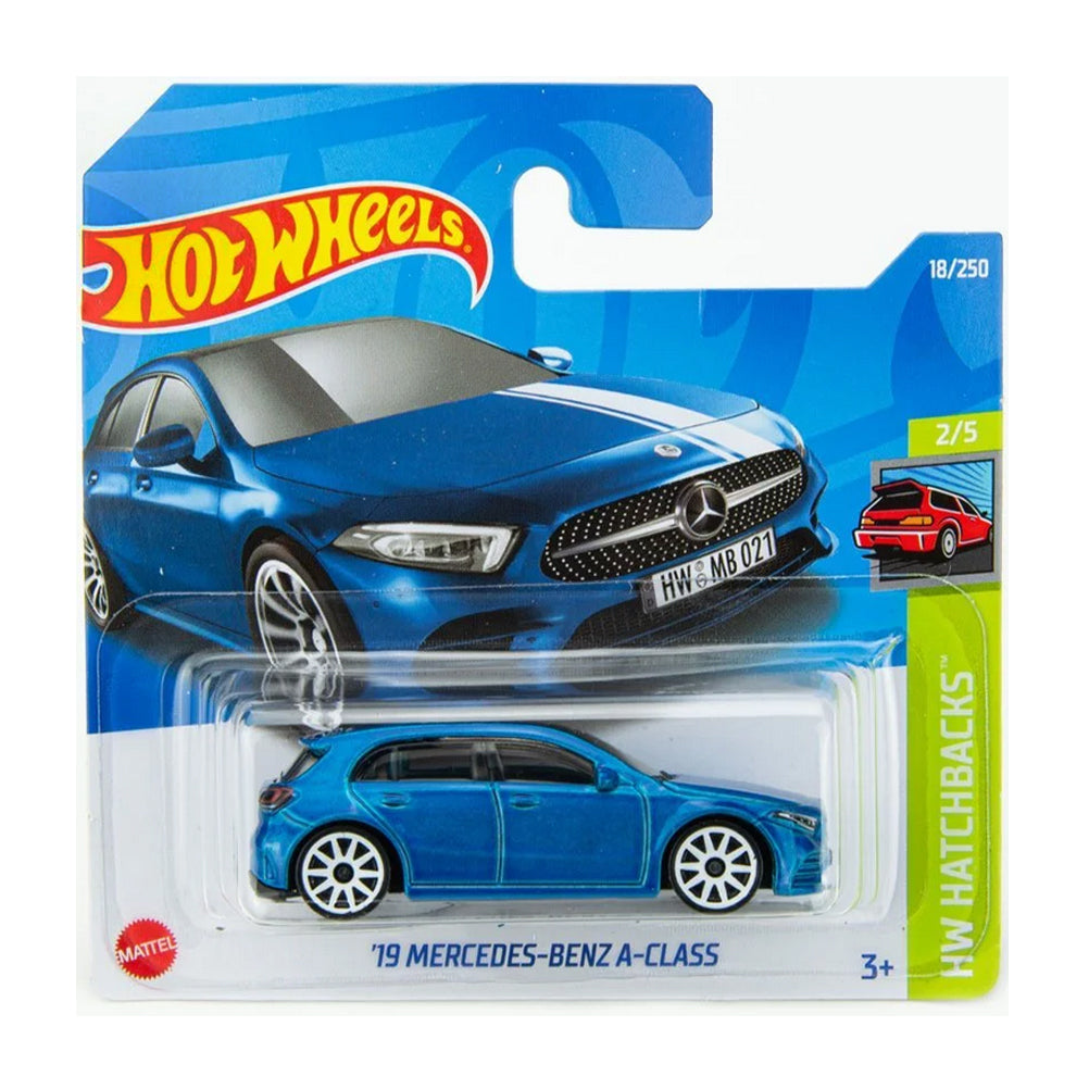 Hot Wheels 2022: '19 Mercedes-Benz A-Class - HW Hatchbacks 2/5 Short Card 18/250
