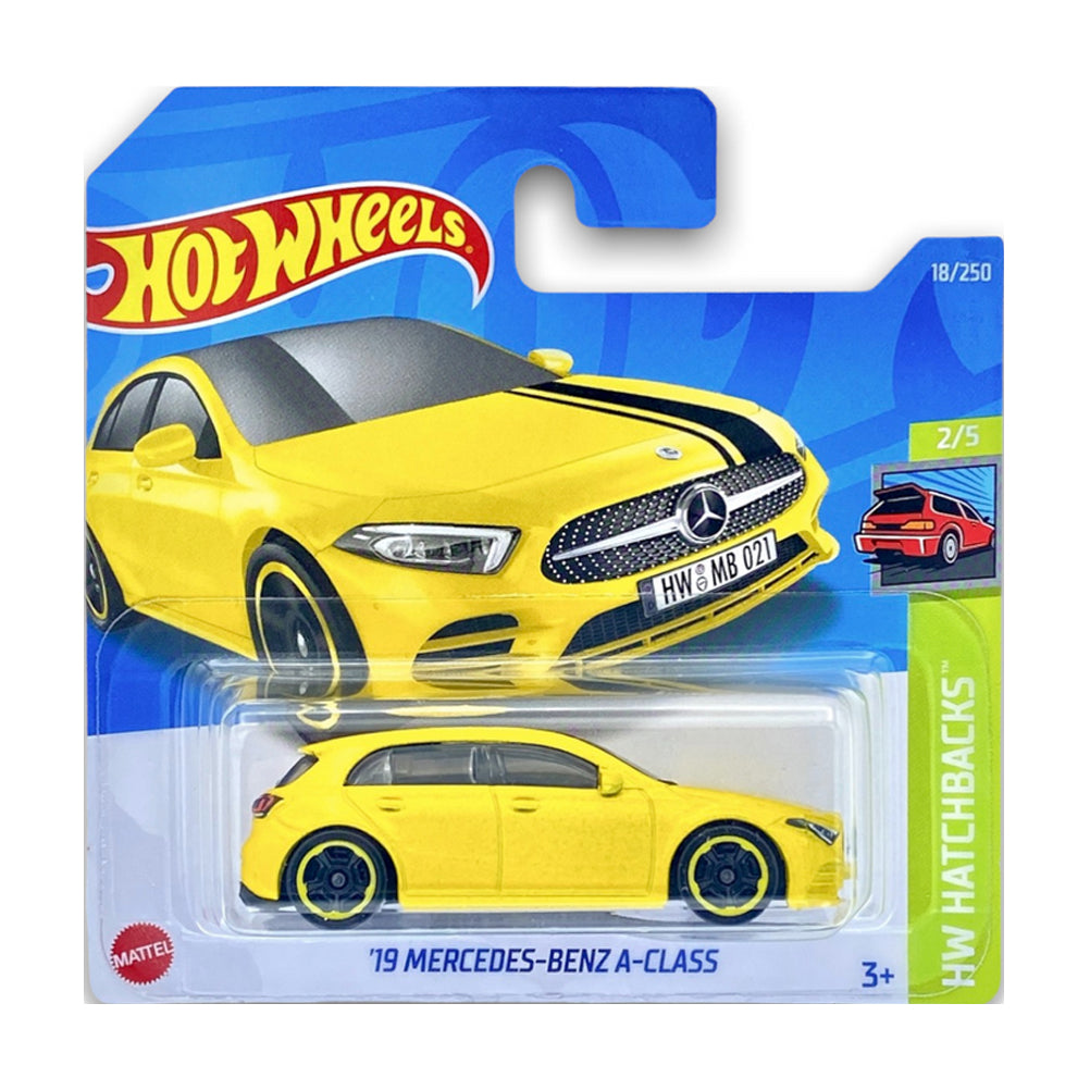 Hot Wheels 2022: '19 Mercedes-Benz A-Class - HW Hatchbacks 2/5 Short Card 18/250
