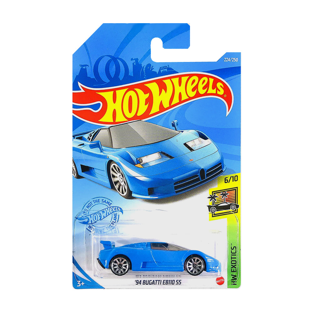 Hot Wheels 2021: '94 Bugatti EB110 SS - HW Exotics 6/10 Long Card 224/250