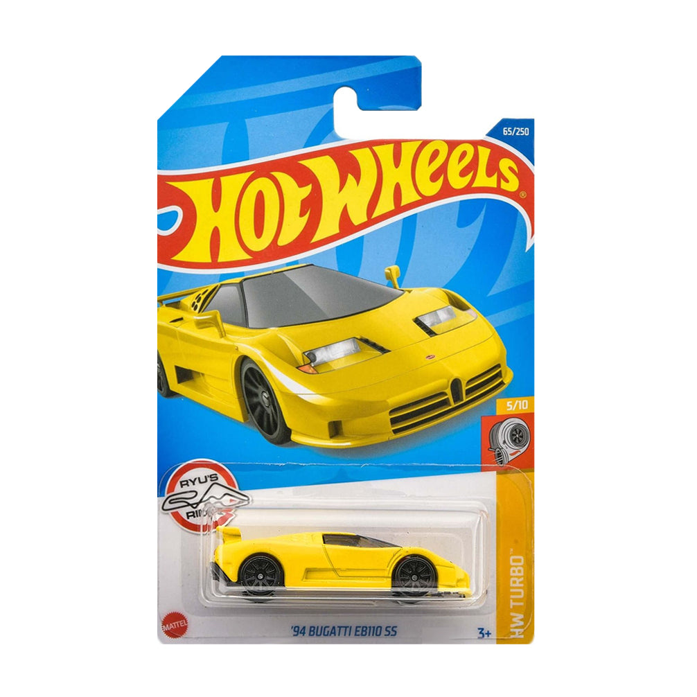 Hot Wheels 2021: '94 Bugatti EB110 SS - HW Turbo 5/10 Long Card 65/250