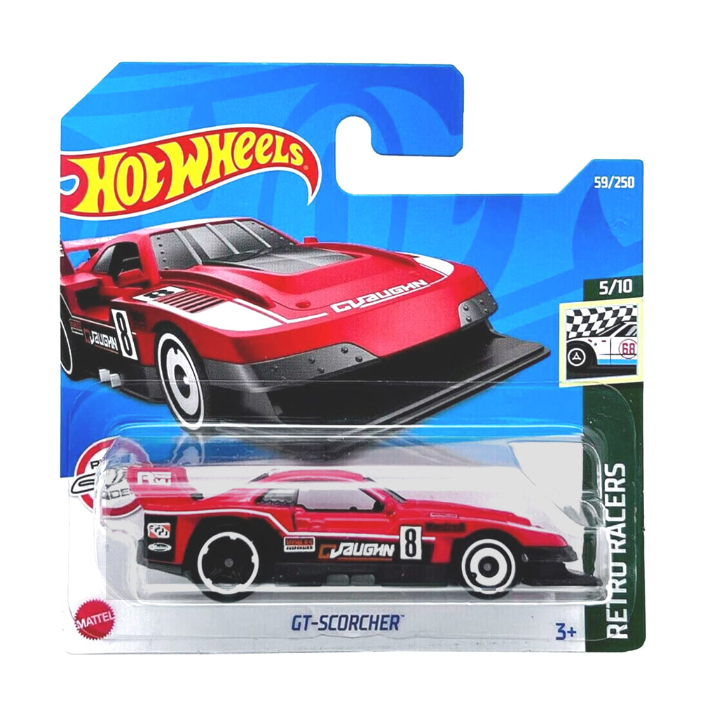 Hot Wheels 2022: GT Scorcher - Retro Racers 5/10 Short Card 59/250