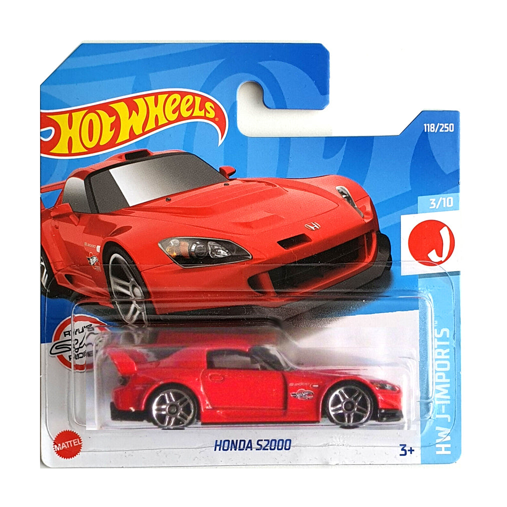 Hot Wheels 2022: Honda S2000 - HW J-Imports 3/5 Short Card 118/250