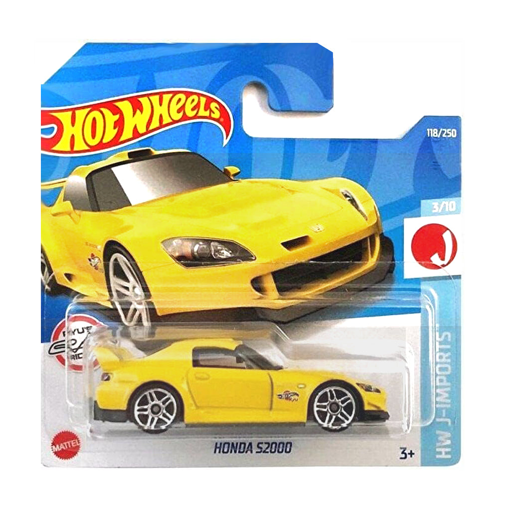 Hot Wheels 2022: Honda S2000 - HW J-Imports 3/5 Short Card 118/250