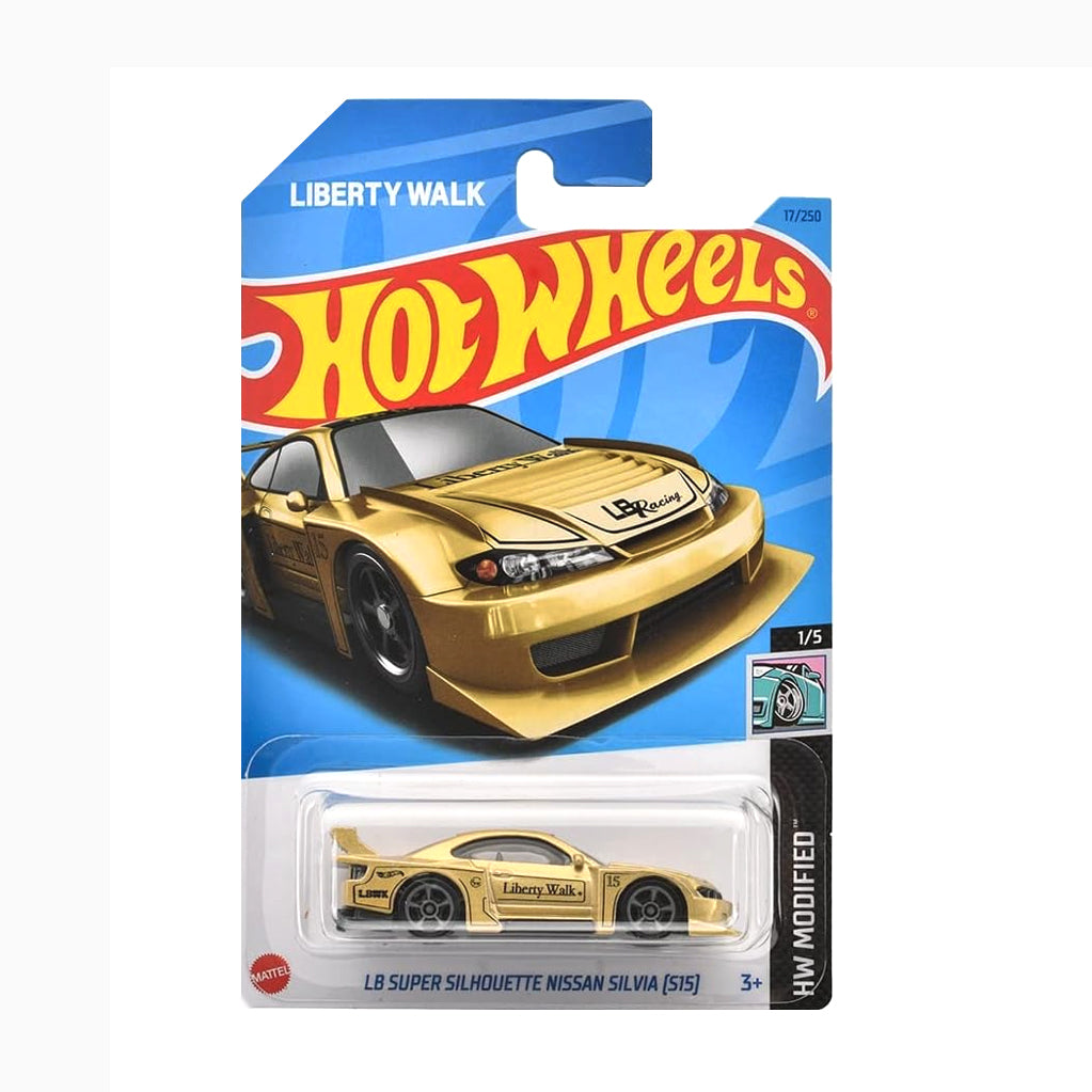 Hot Wheels 2023: LB Super Silhouette  Nissan Silvia (S15) - HW Modified 1/5 Long Card 17/250