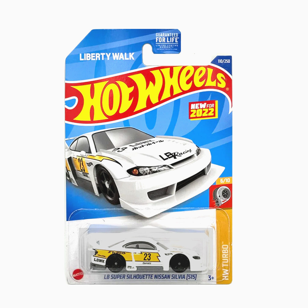 Hot Wheels 2021: LB Super Silhouette  Nissan Silvia (S15) - HW Turbo 6/10 Long Card 110/250