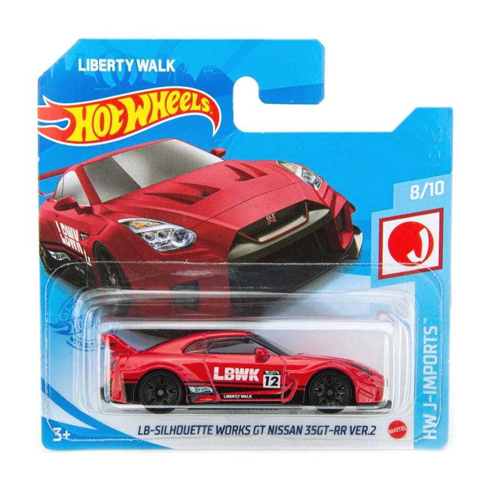 Hot Wheels 2021: LB Silhouette Works GT Nissan 35GT-RR Ver.2 - HW J-Imports 8/10 Short Card 154/250
