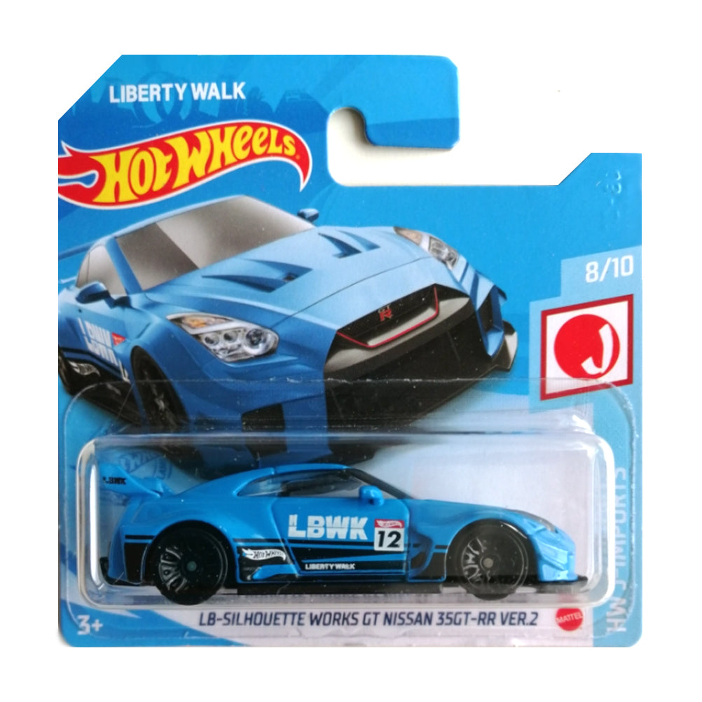 Hot Wheels 2021: LB Silhouette Works GT Nissan 35GT-RR Ver.2 - HW J-Imports 8/10 Short Card 154/250