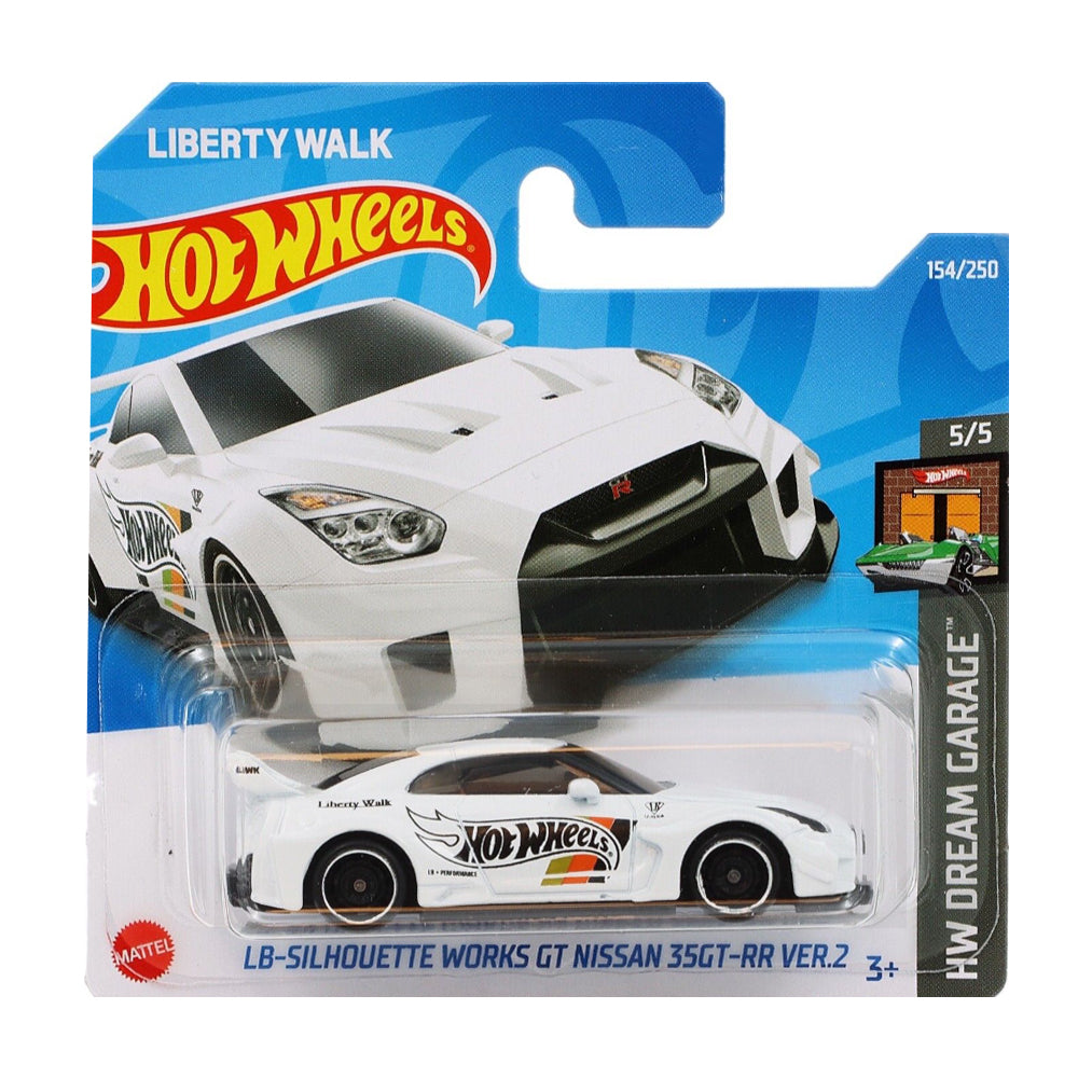Hot Wheels 2021: LB Silhouette Works GT Nissan 35GT-RR Ver.2 - HW Dream Garage 5/5 Short Card 154/250