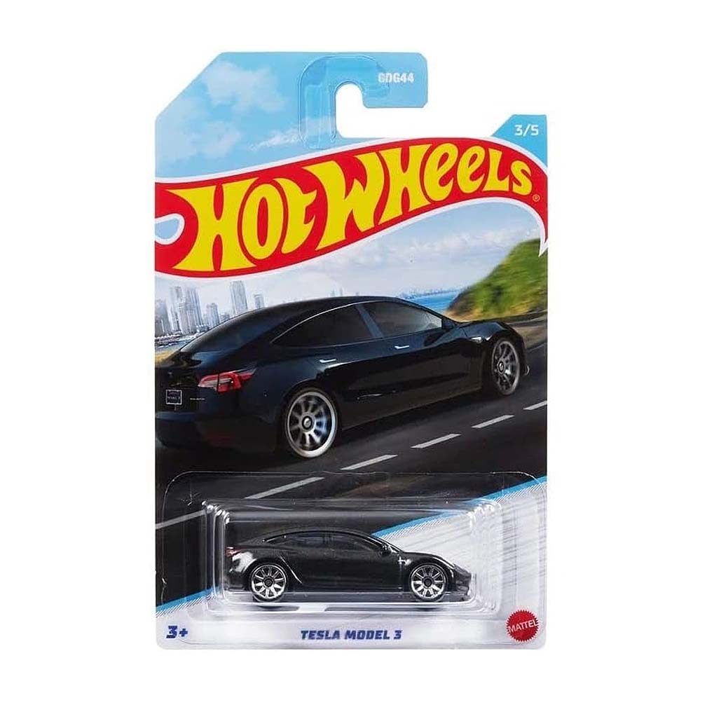 Hot Wheels 2022: Luxury Sedans Series - Tesla 3 Model (3/5)