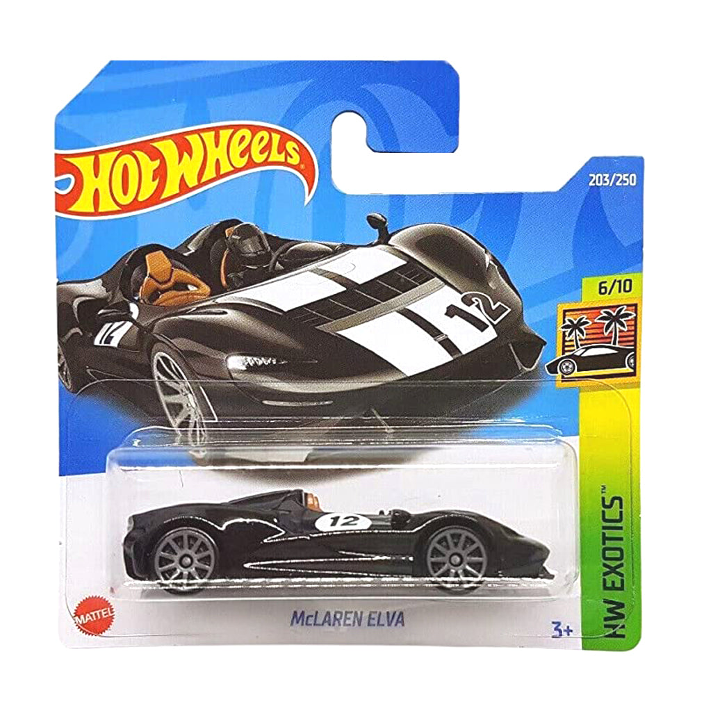 Hot Wheels 2022: McLaren Elva - HW Exotics 6/10 Short Card 203/250