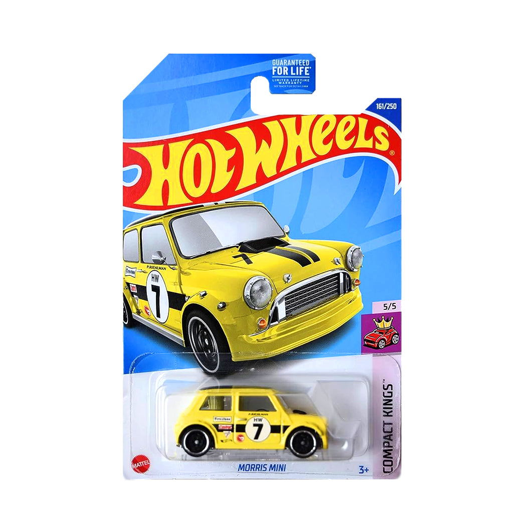 Hot Wheels Treasure Hunt 2022: Morris Mini - Compact Kings 5/5 Long Card 161/250