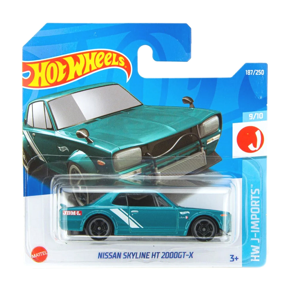 Hot Wheels 2022: Nissan Skyline HT 2000GT-X - HW J-Imports 9/10 Short Card 187/250