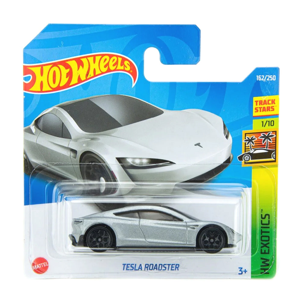 Hot Wheels 2022: Tesla Roadster - HW Exotics 1/10 Short Card 162/250