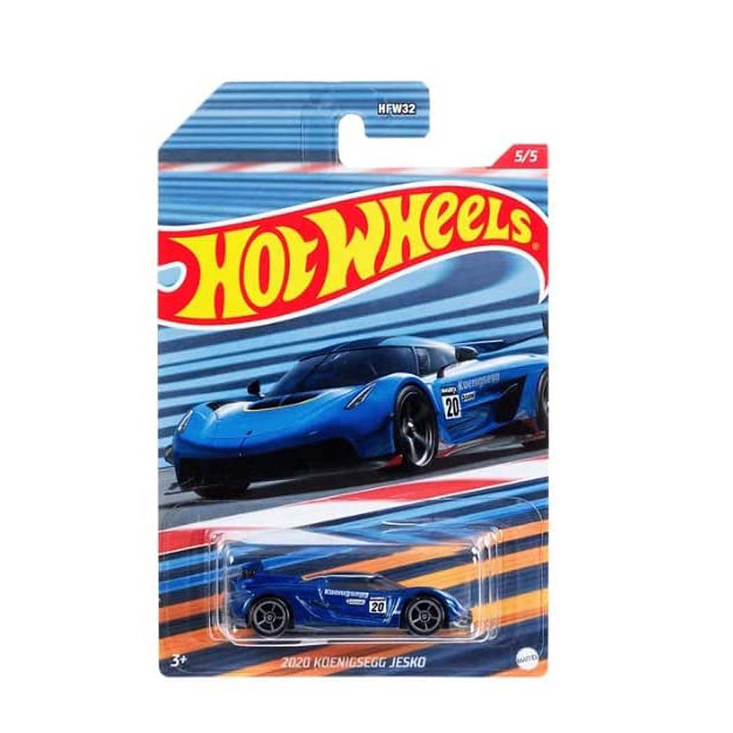 Hot Wheels 2022: Racing Circuits Series - 2020 Koenigsegg Jesko (5/5)