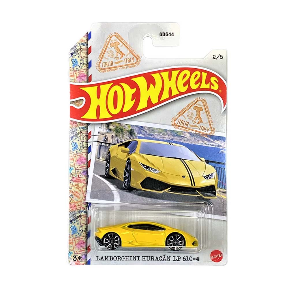 Hot Wheels 2022: World Class Racers - Lamborghini Huracan LP 610-4 (2/5)