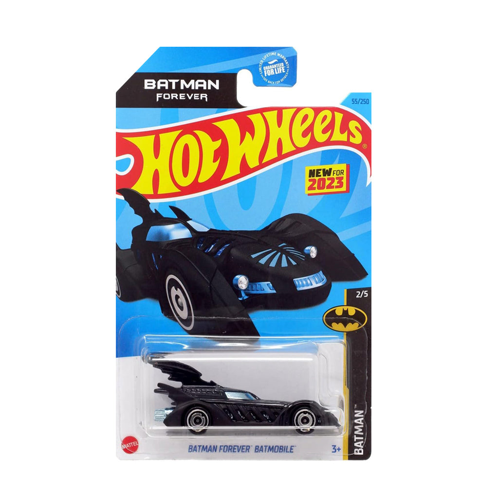 Hot Wheels 2023: Batman Forever Batmobile - Batman 2/5 Long Card 55/250